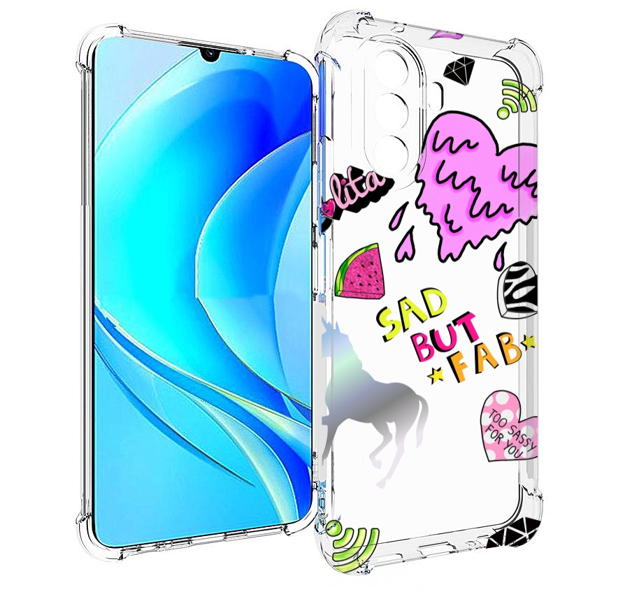 

Чехол MyPads красивые-смайлики для Huawei Nova Y70 / Nova Y70 Plus (MGA-LX9N), Прозрачный, Tocco