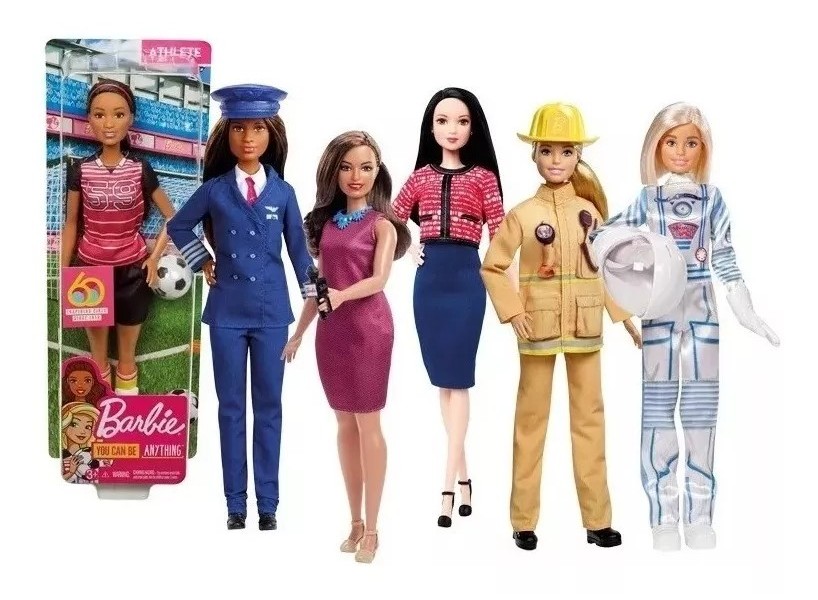 

Юбилейная кукла Барби "Кем быть" Mattel