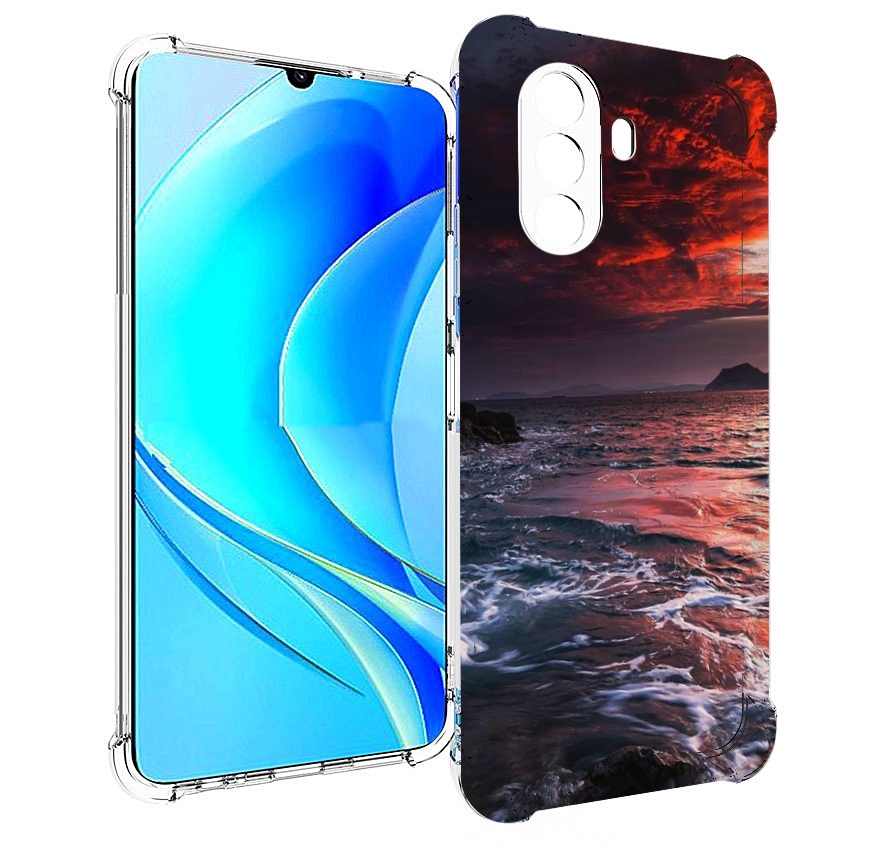 

Чехол MyPads красивый залив для Huawei Nova Y70 / Nova Y70 Plus (MGA-LX9N), Прозрачный, Tocco