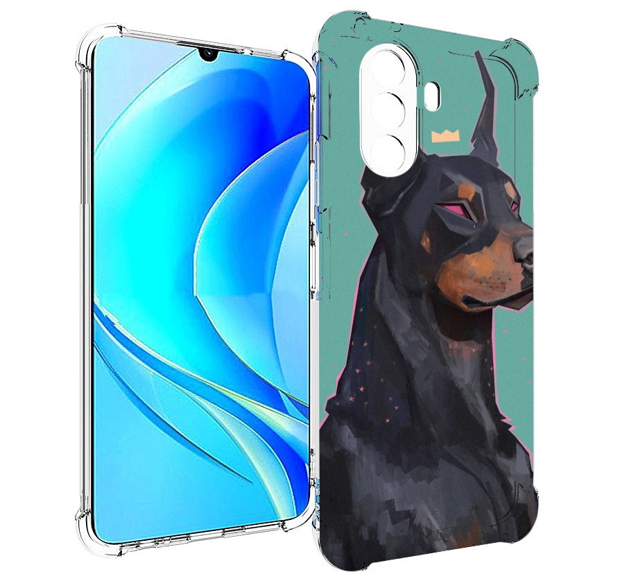 

Чехол MyPads красивый-доберман для Huawei Nova Y70 / Nova Y70 Plus (MGA-LX9N), Прозрачный, Tocco