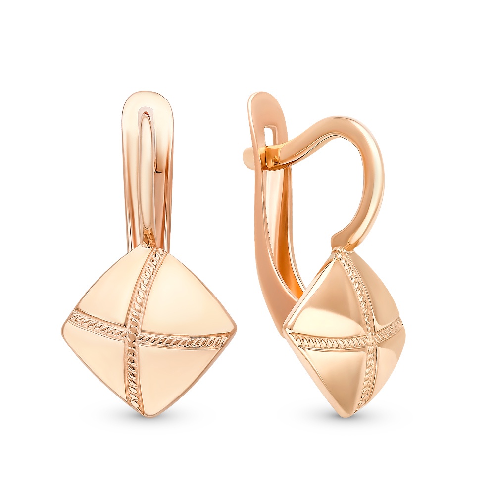 

Серьги из красного золота 585Gold 402004064, 402004064