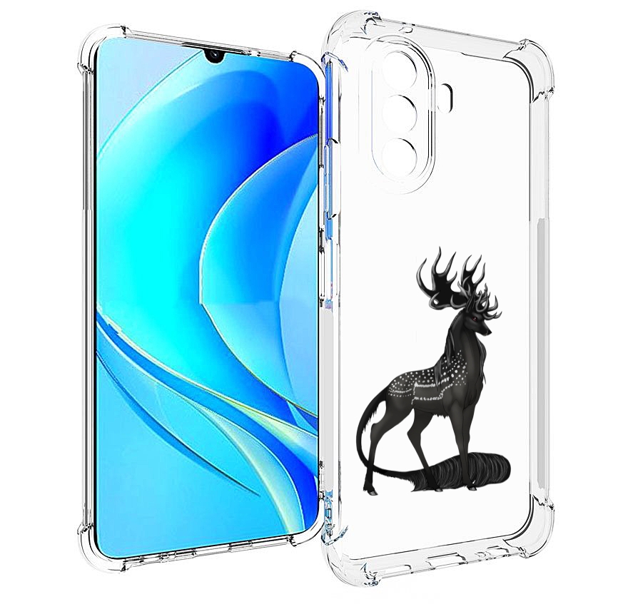

Чехол MyPads красивый-черный-олень для Huawei Nova Y70 / Nova Y70 Plus (MGA-LX9N), Прозрачный, Tocco