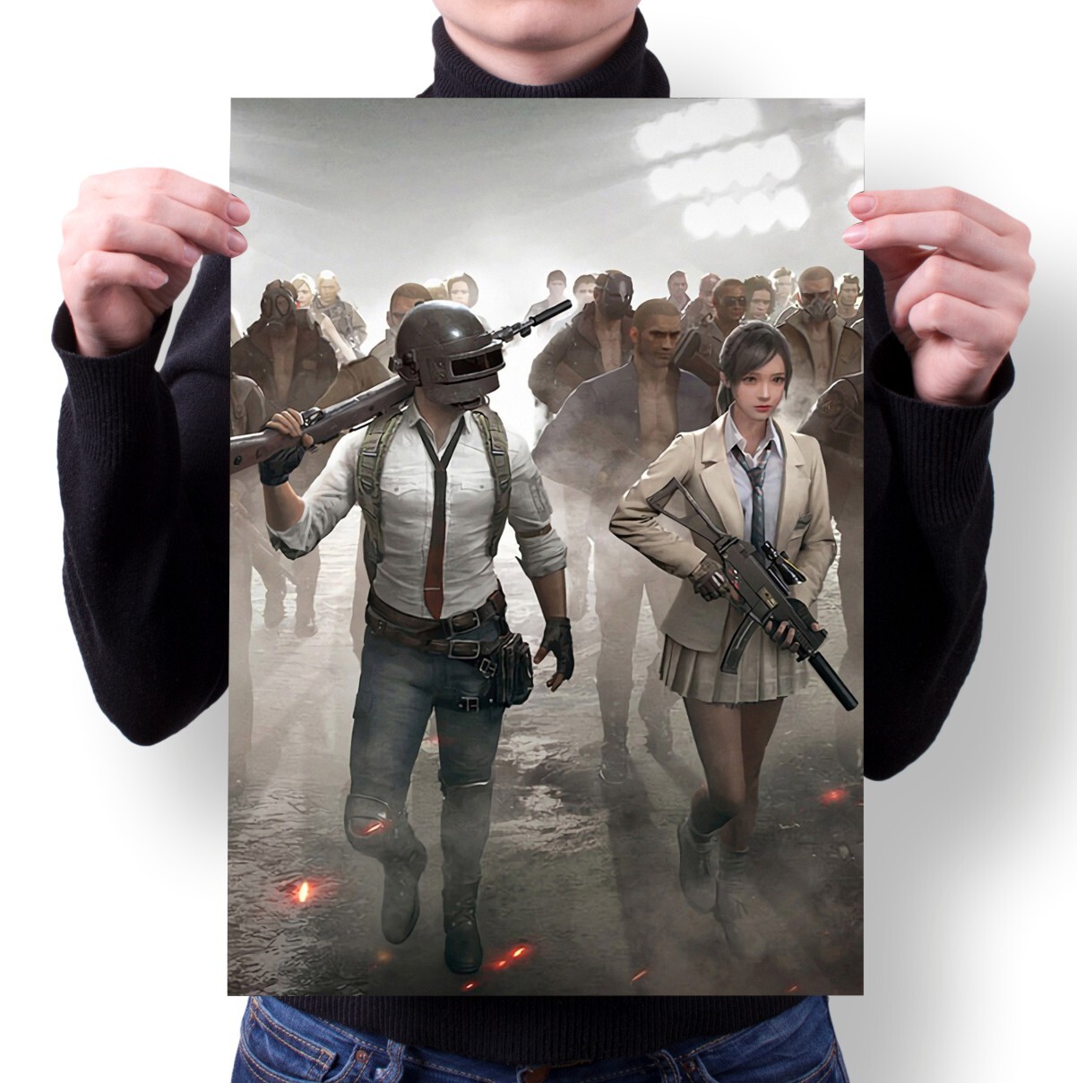 

Плакат MIGOM Принт А3 PUBG - 4, А3 Принт PUBG - 4