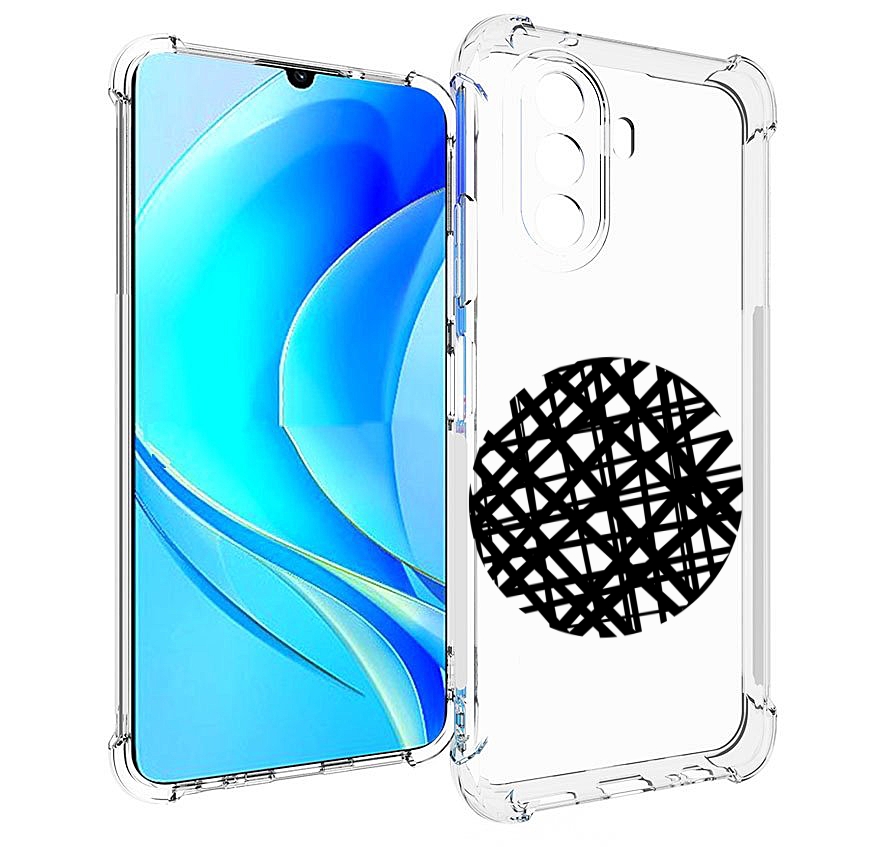 

Чехол MyPads круглая-абстракция для Huawei Nova Y70 / Nova Y70 Plus (MGA-LX9N), Прозрачный, Tocco