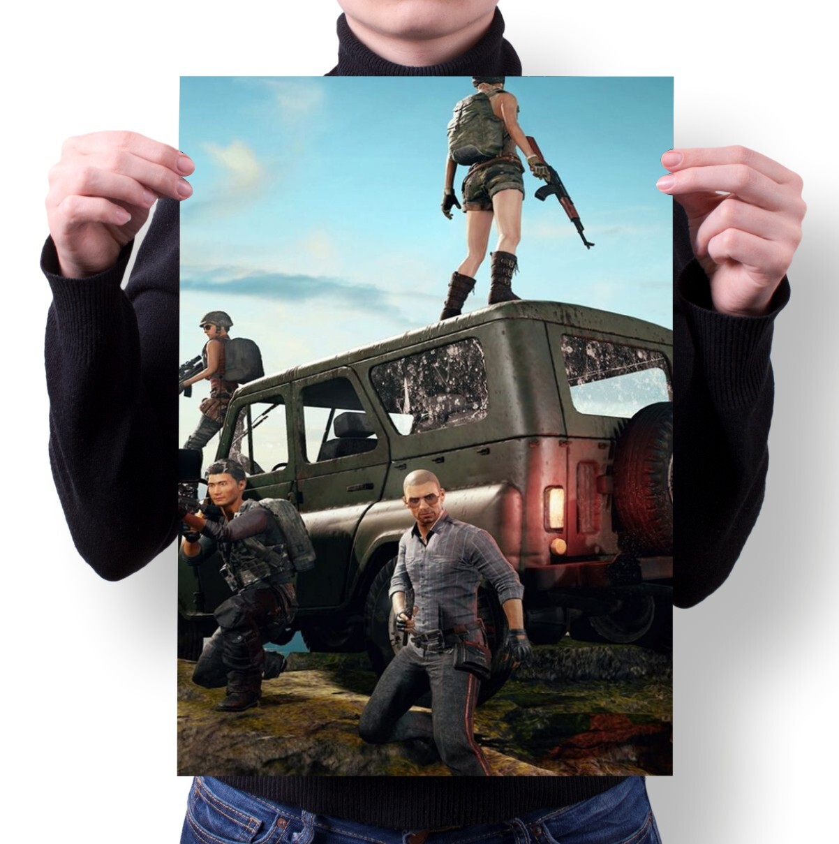 

Плакат MIGOM Принт А3 PUBG - 15, А3 Принт PUBG - 15
