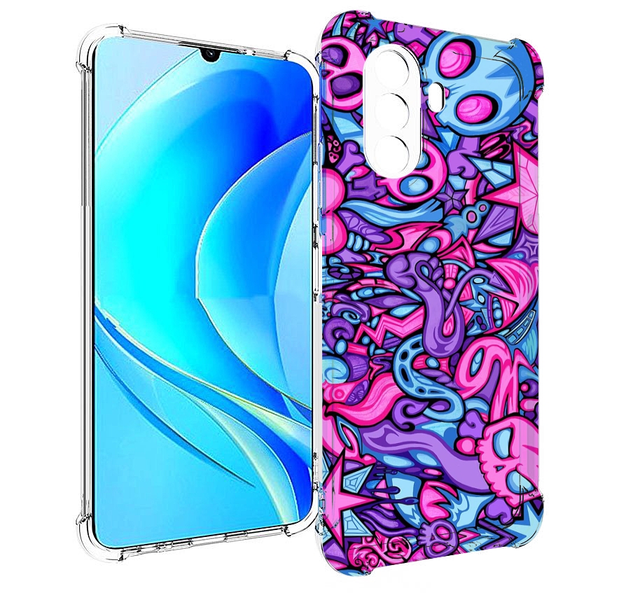 

Чехол MyPads крутой-паттерн для Huawei Nova Y70 / Nova Y70 Plus (MGA-LX9N), Прозрачный, Tocco