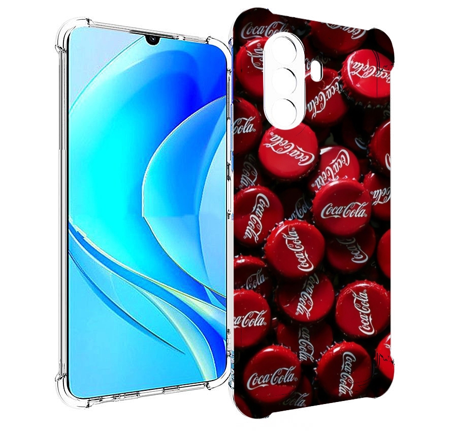 

Чехол MyPads крышки от кокаколы для Huawei Nova Y70 / Nova Y70 Plus (MGA-LX9N), Прозрачный, Tocco