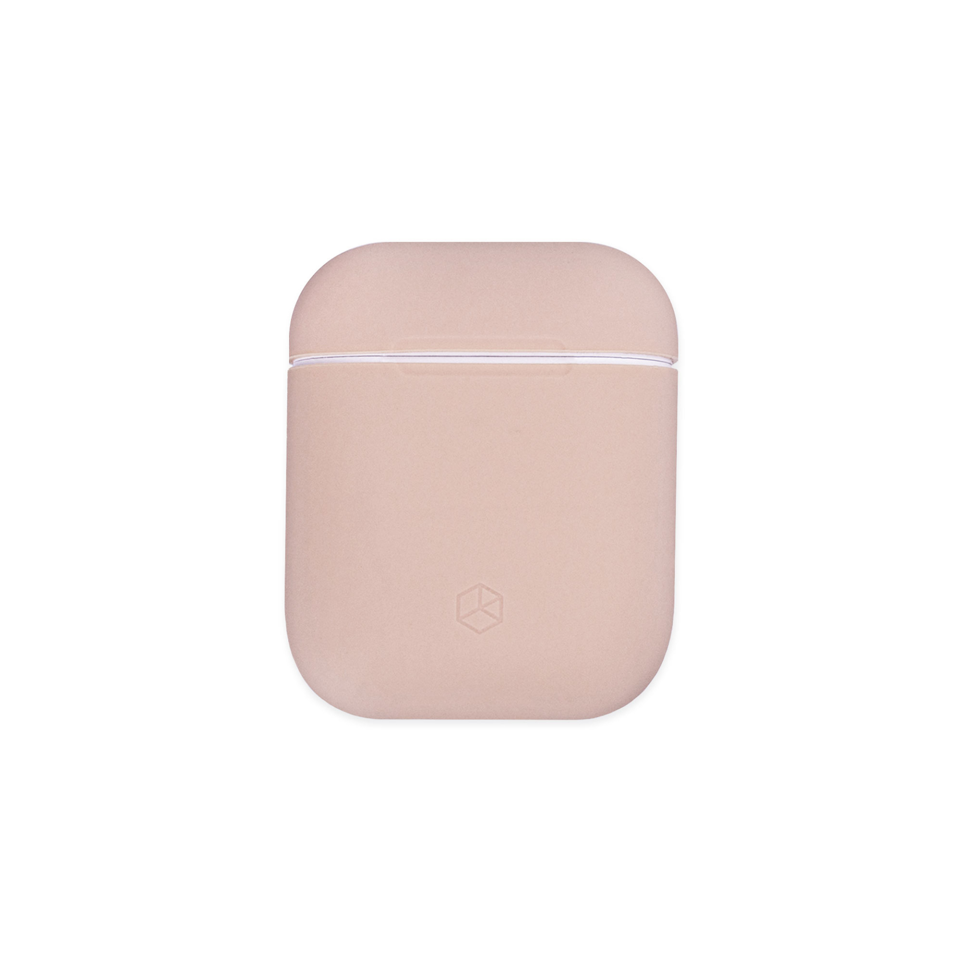 Чехол силиконовый Breaking для AirPods 1/2 (Розовый)
