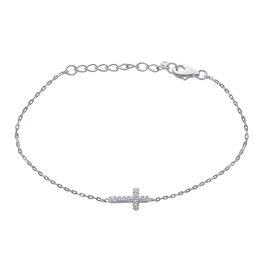 

Браслет из серебра с фианитом р. 16 585Gold 705000776, 705000776