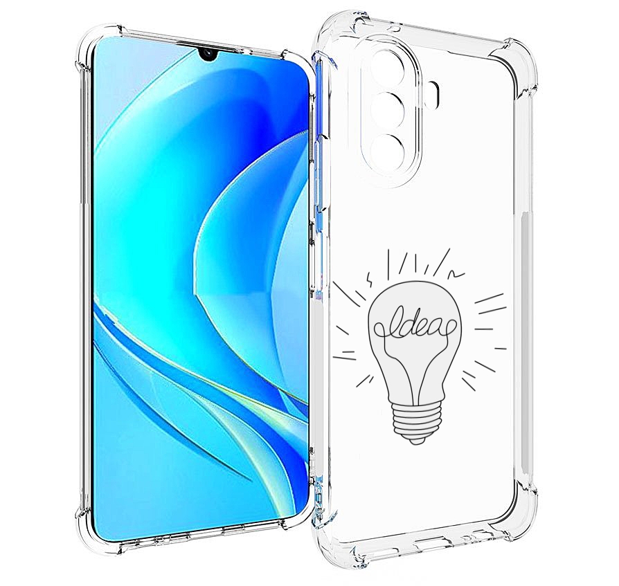 

Чехол MyPads лампочка-с-идеей для Huawei Nova Y70 / Nova Y70 Plus (MGA-LX9N), Прозрачный, Tocco