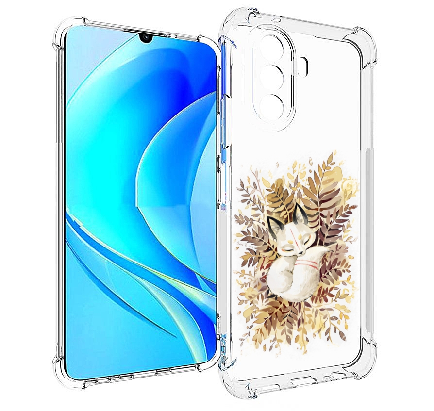 

Чехол MyPads лисенок в траве для Huawei Nova Y70 / Nova Y70 Plus (MGA-LX9N), Прозрачный, Tocco