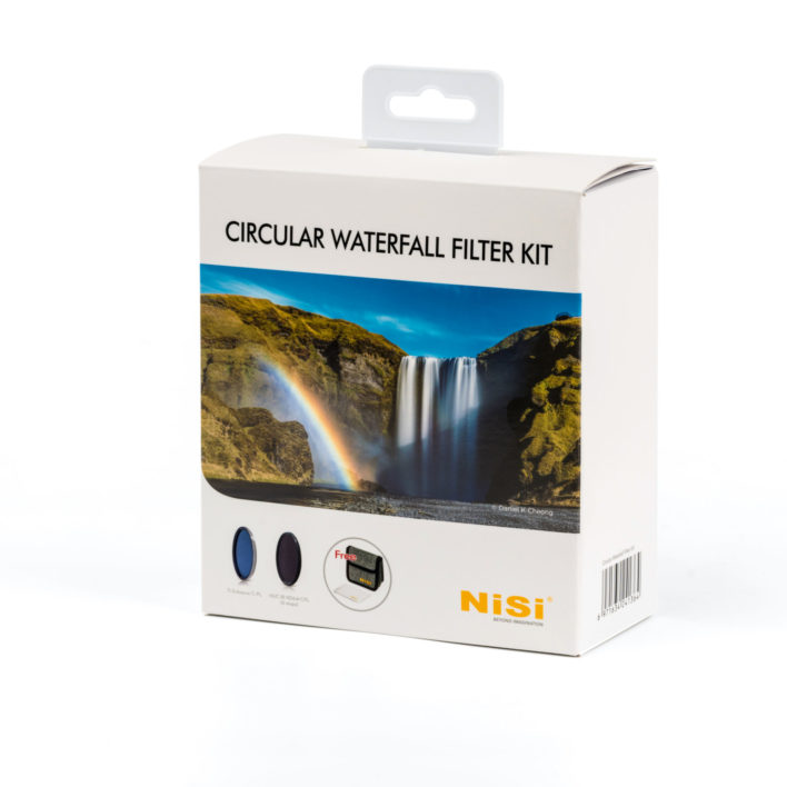 фото Набор круглых светофильтров nisi circular waterfall filter kit 72mm для съемки водопадов