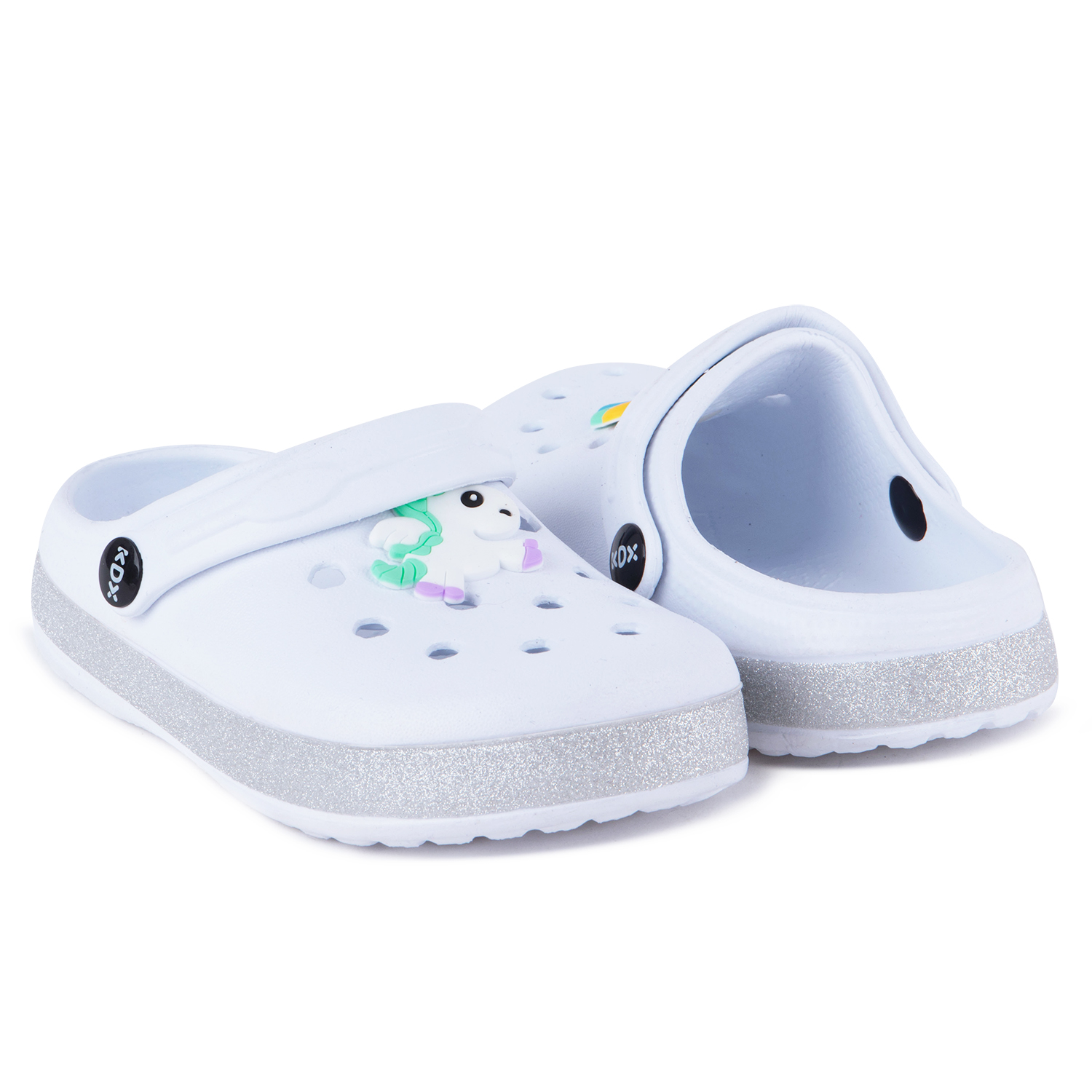 

Сабо для детей KDX QLS21-4 white белый 33, QLS21-4