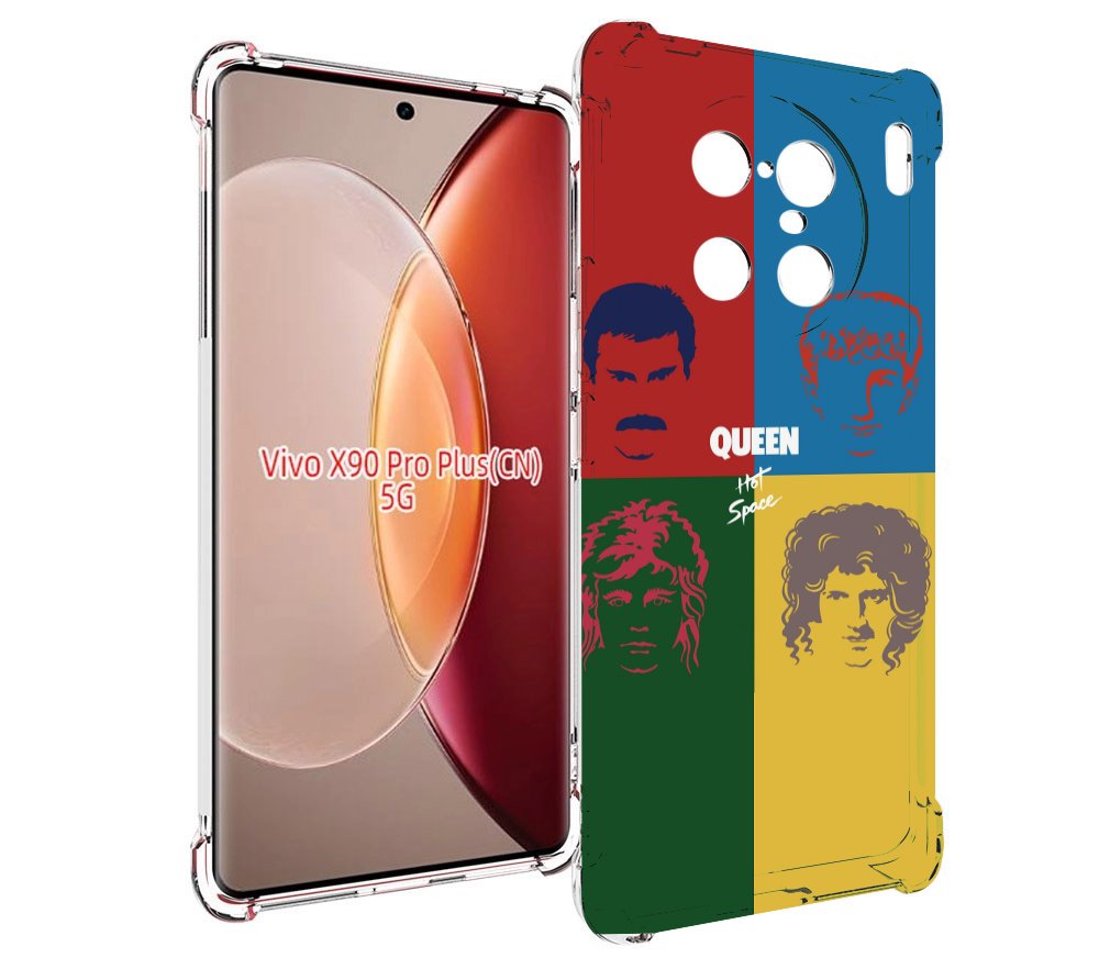 

Чехол MyPads hot space queen альбом для Vivo X90 Pro Plus, Прозрачный, Tocco