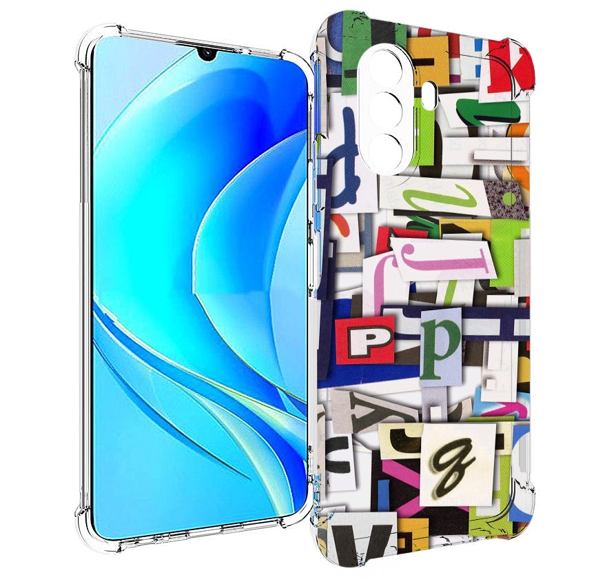 

Чехол MyPads ломанные-буквы для Huawei Nova Y70 / Nova Y70 Plus (MGA-LX9N), Прозрачный, Tocco