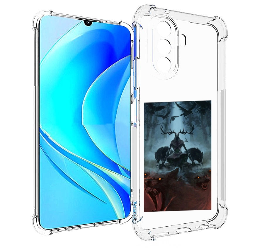 

Чехол MyPads лось демон для Huawei Nova Y70 / Nova Y70 Plus (MGA-LX9N) / Huawei Enjoy 50, Прозрачный, Tocco