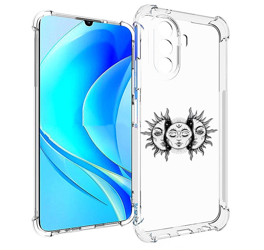 

Чехол MyPads луна-в-солнце для Huawei Nova Y70 / Nova Y70 Plus (MGA-LX9N), Прозрачный, Tocco