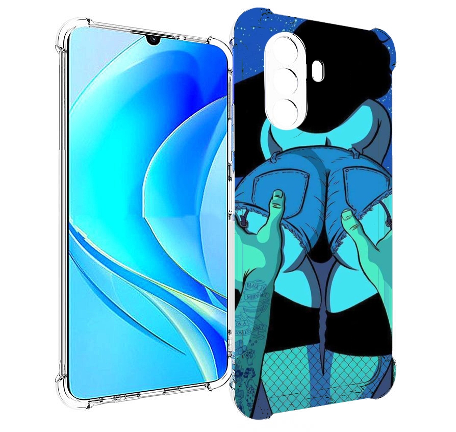 

Чехол MyPads любитель потрогать для Huawei Nova Y70 / Nova Y70 Plus (MGA-LX9N), Прозрачный, Tocco
