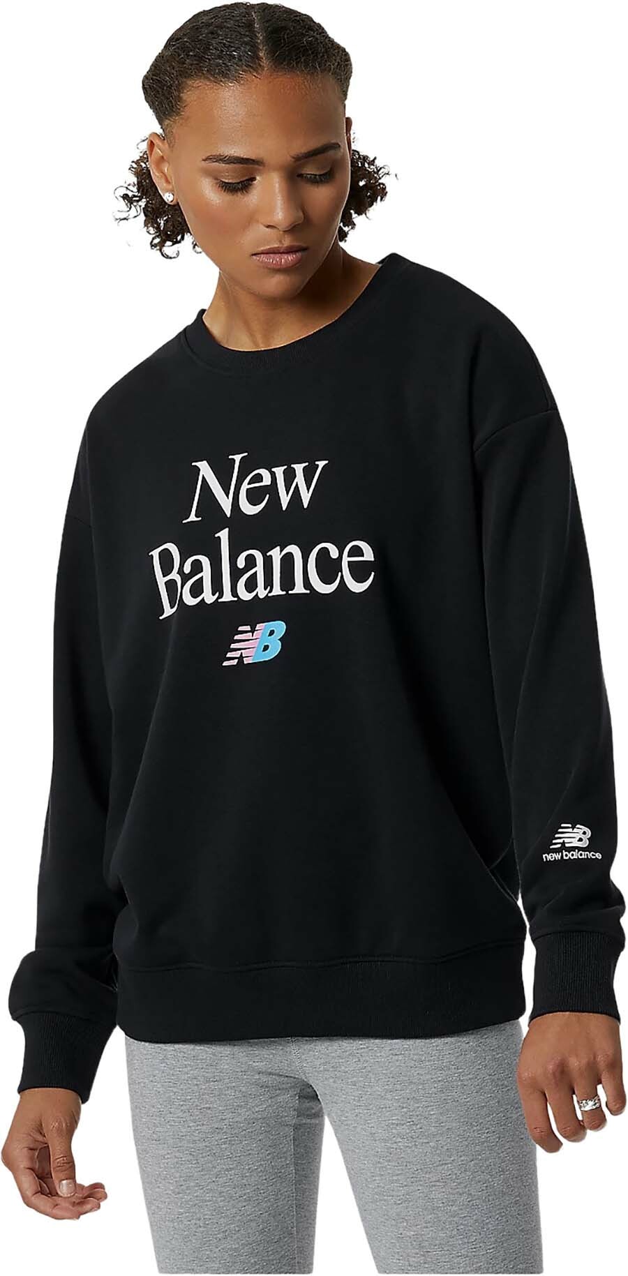 

Свитшот женский New Balance WT21508-BK черный XS, WT21508-BK