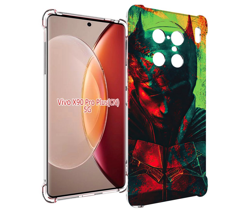 

Чехол MyPads The Batman для Vivo X90 Pro Plus, Прозрачный, Tocco