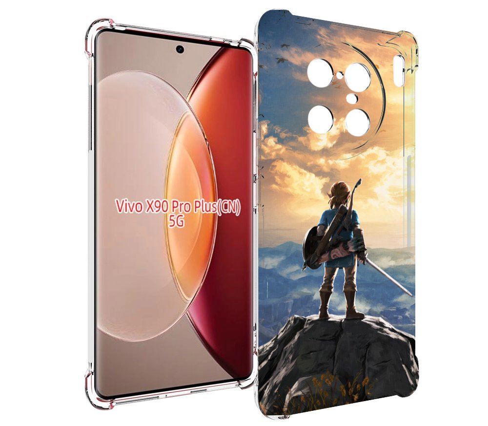 

Чехол MyPads The Legend of Zelda для Vivo X90 Pro Plus, Прозрачный, Tocco