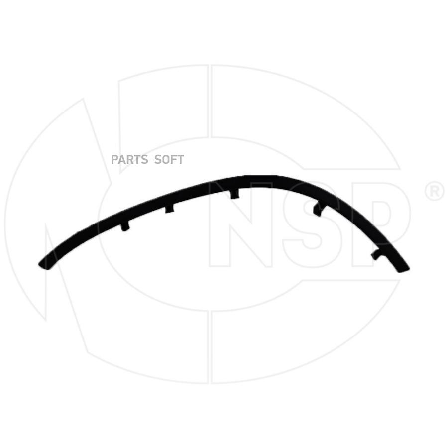 Молдинг арки колеса заднего правого NISSAN Terrano (14-) NSP nsp056386200q0a