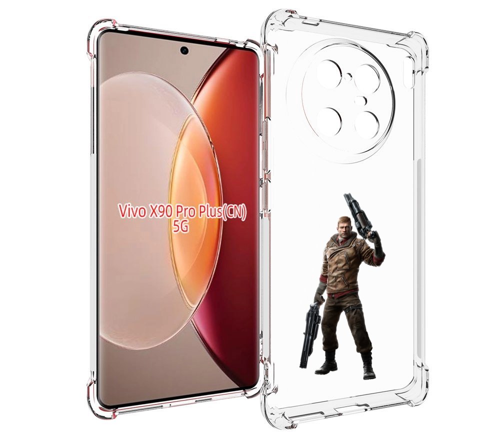 

Чехол MyPads Wolfenstein для Vivo X90 Pro Plus, Прозрачный, Tocco