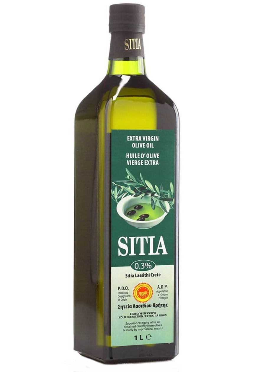 фото Масло sitia оливковое extra virgin 0,3 проц. p.d.o. 1л