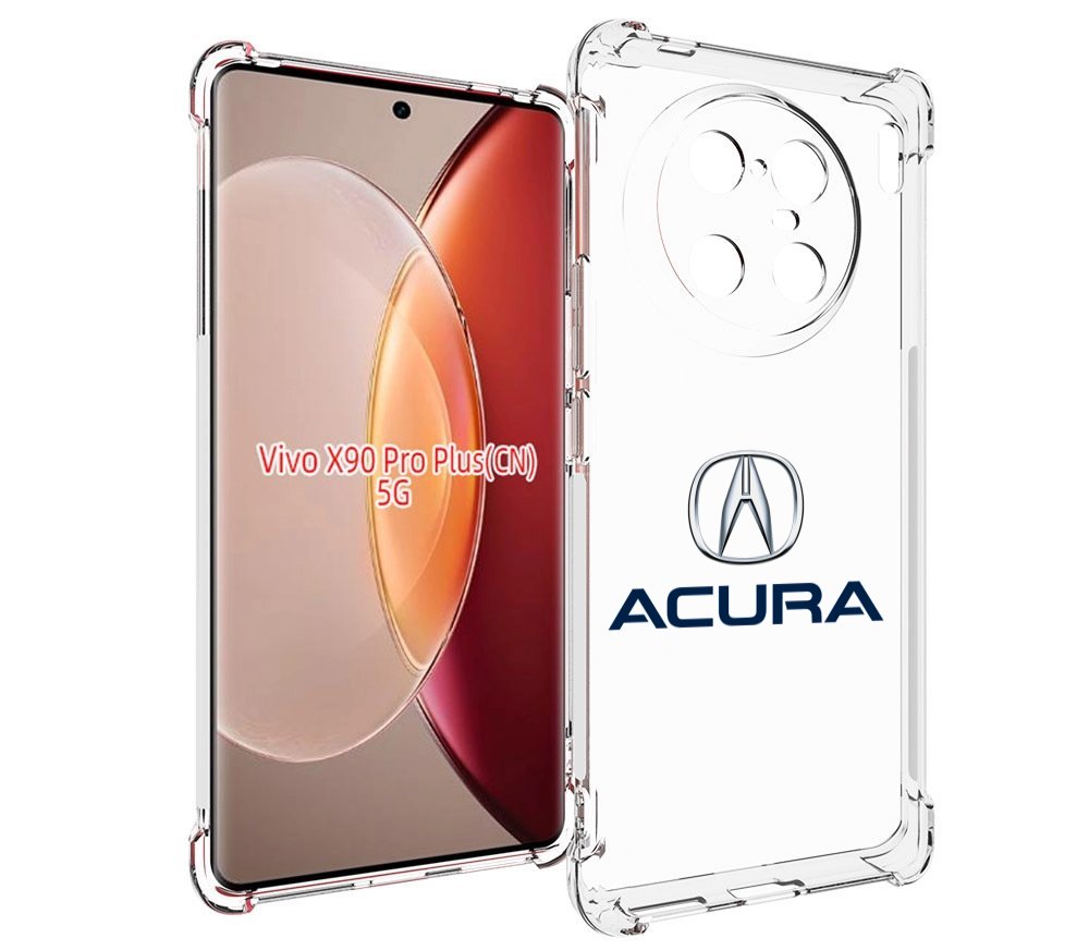 

Чехол MyPads acura-акура-2 для Vivo X90 Pro Plus, Прозрачный, Tocco