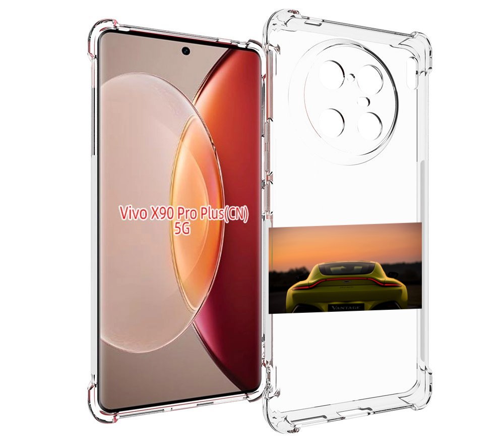 

Чехол MyPads aston martin астон мартин для Vivo X90 Pro Plus, Прозрачный, Tocco