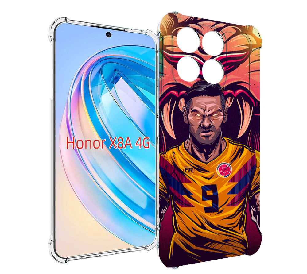

Чехол MyPads парень-тигр-красный для Honor X8a, Tocco