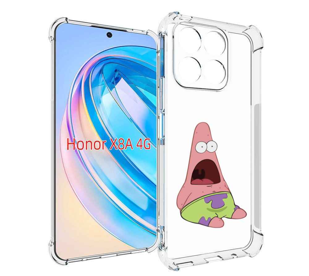 

Чехол MyPads патрик-в-шоке детский для Honor X8a, Tocco
