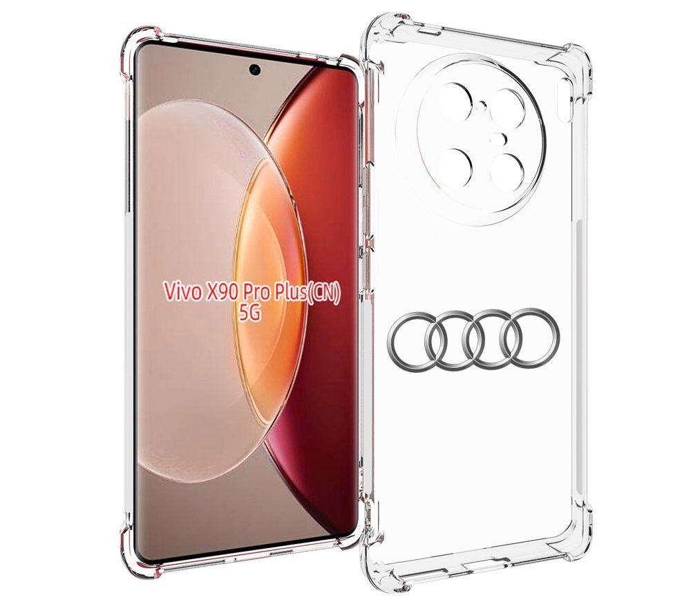 

Чехол MyPads audi-ауди-7 мужской для Vivo X90 Pro Plus, Прозрачный, Tocco