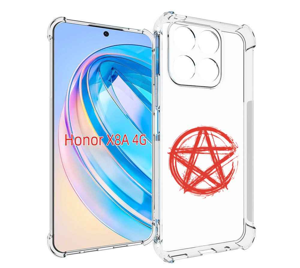 

Чехол MyPads пентаграмма для Honor X8a, Tocco