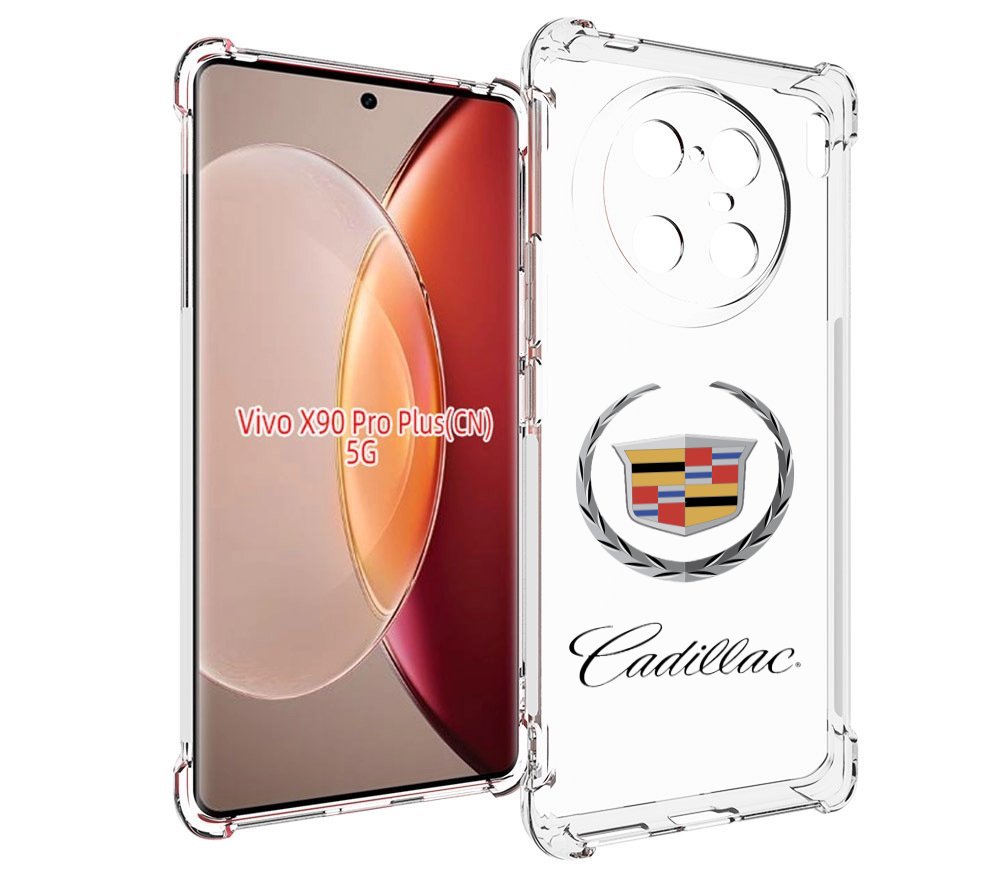 

Чехол MyPads cadillac-кадиллак-4 мужской для Vivo X90 Pro Plus, Прозрачный, Tocco