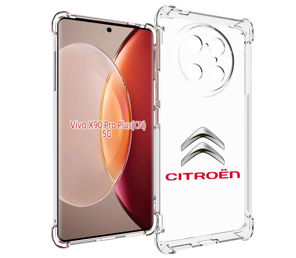 

Чехол MyPads citroen-3 мужской для Vivo X90 Pro Plus, Прозрачный, Tocco