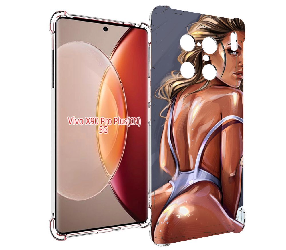 

Чехол MyPads craigos-art для Vivo X90 Pro Plus, Прозрачный, Tocco