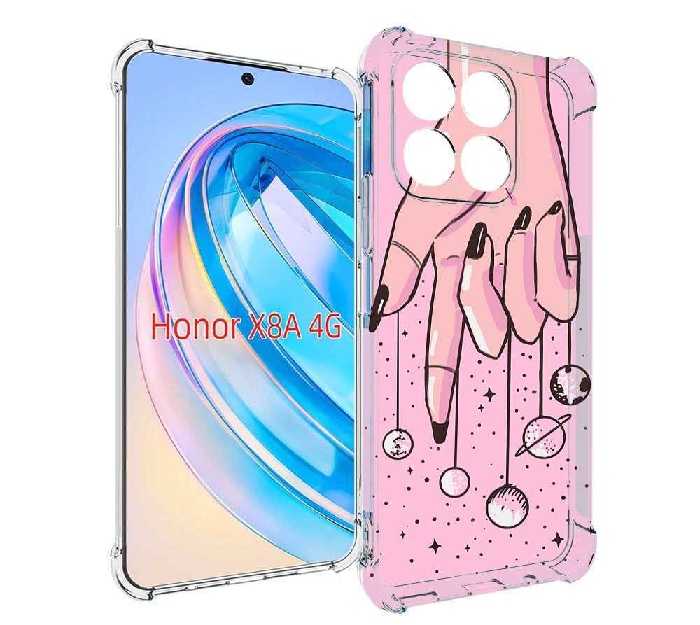 

Чехол MyPads планеты-на-пальцах для Honor X8a, Tocco