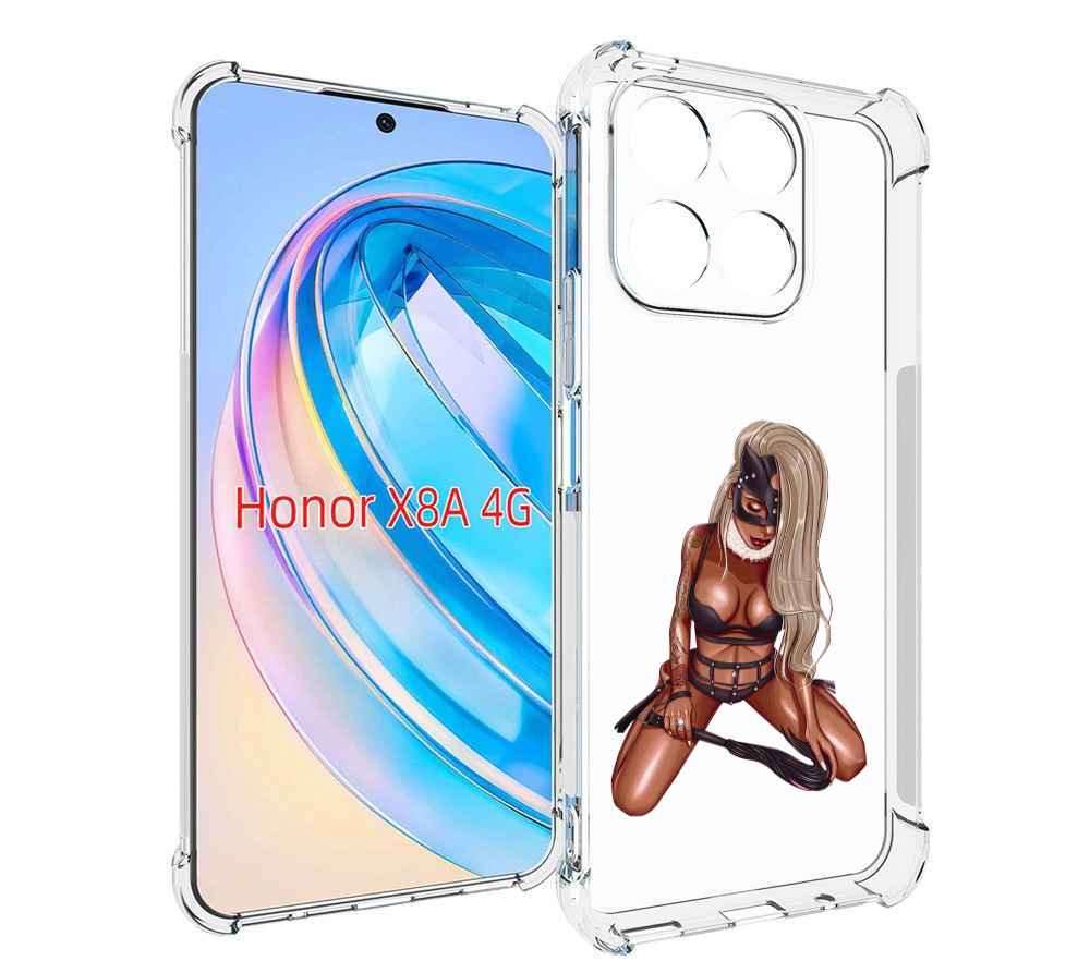 

Чехол MyPads плохая-девушка женский для Honor X8a, Tocco