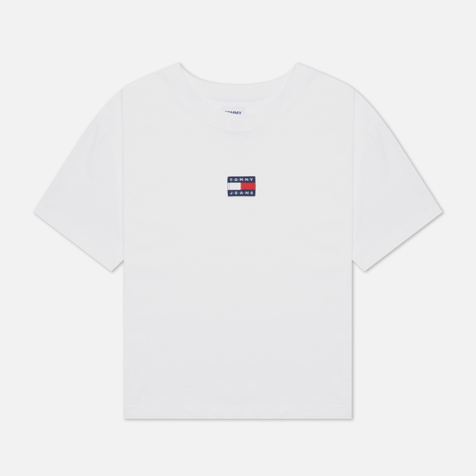 

Футболка женская Tommy Jeans DW0DW10404 белая S, DW0DW10404