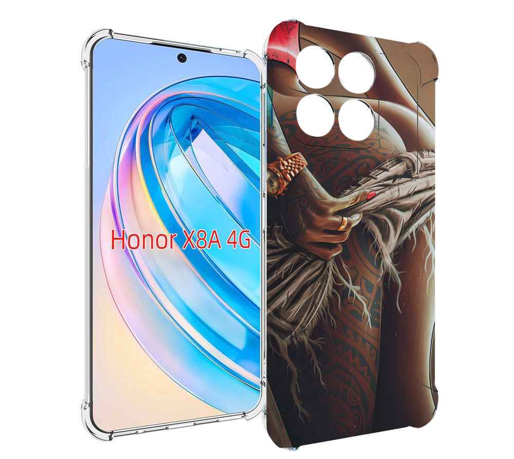 

Чехол MyPads полуголая девушка фотография женский для Honor X8a, Tocco