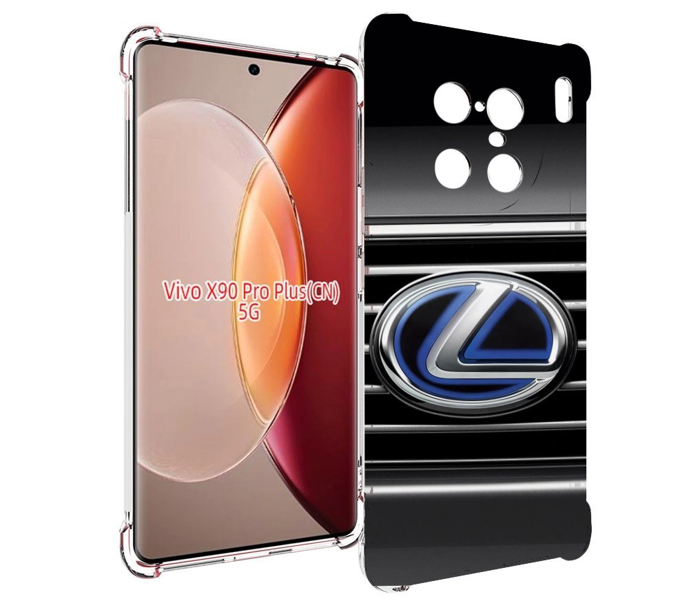 

Чехол MyPads lexus-лексус-2 для Vivo X90 Pro Plus, Прозрачный, Tocco