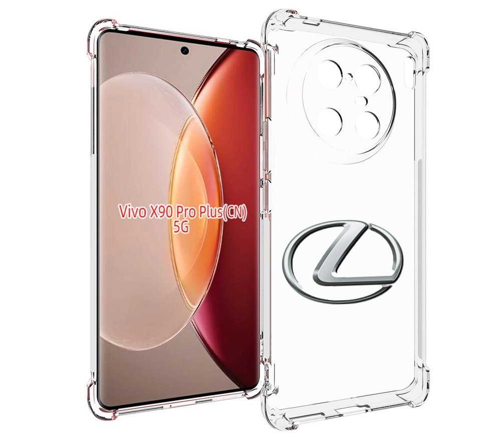 

Чехол MyPads lexus-лексус-5 мужской для Vivo X90 Pro Plus, Прозрачный, Tocco