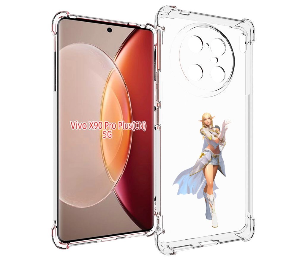 

Чехол MyPads lineage для Vivo X90 Pro Plus, Прозрачный, Tocco
