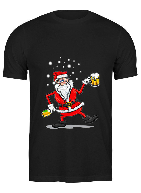 

Футболка мужская Printio Happy new year черная XL, Черный, Happy new year