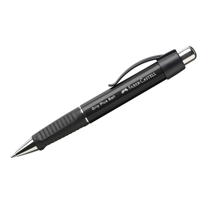 

Faber-Castell "Grip Plus Ball", синяя, 0,7 мм, грип, корпус черный