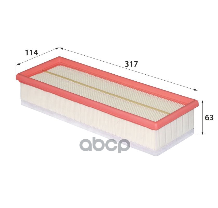 

A-1065E OEM 1444-X5 фильтр воздушный 1шт