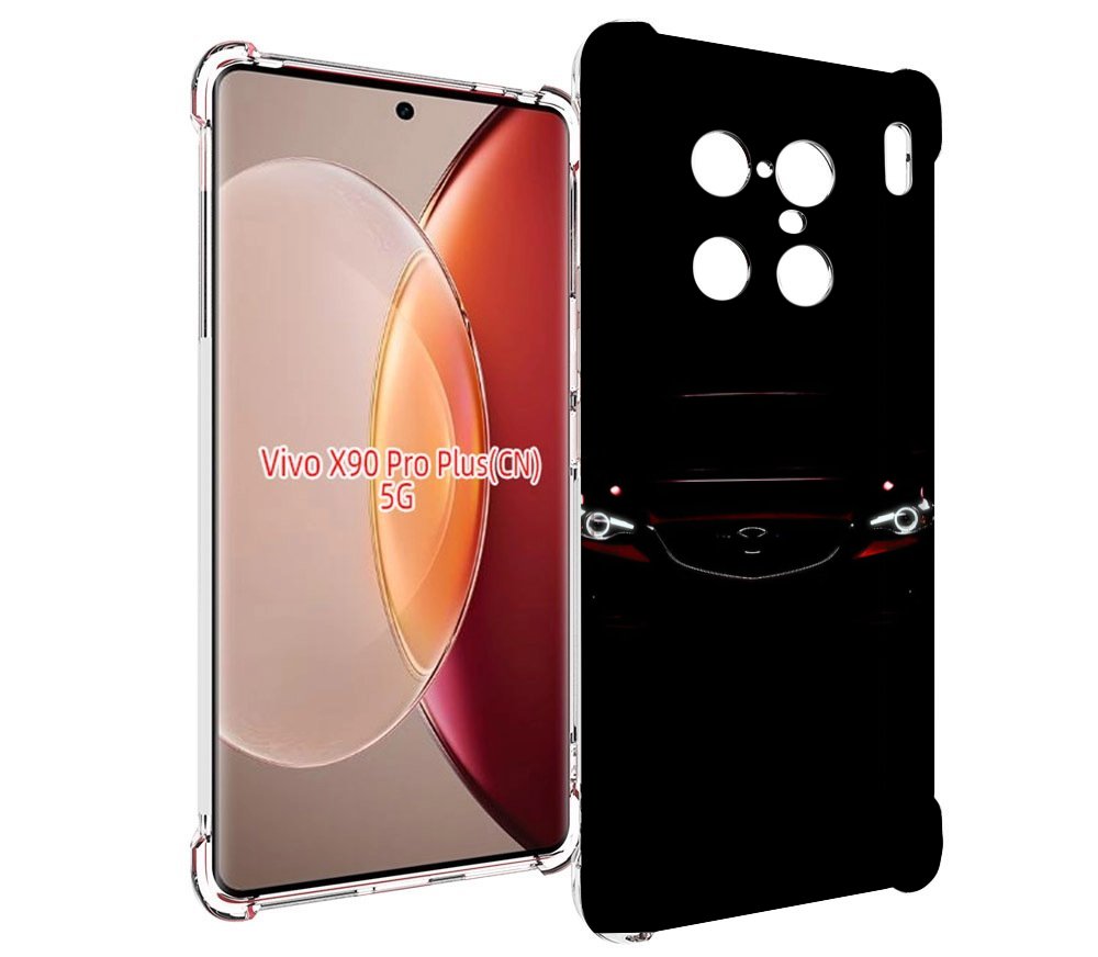 

Чехол MyPads mazda мазда 2 мужской для Vivo X90 Pro Plus, Прозрачный, Tocco