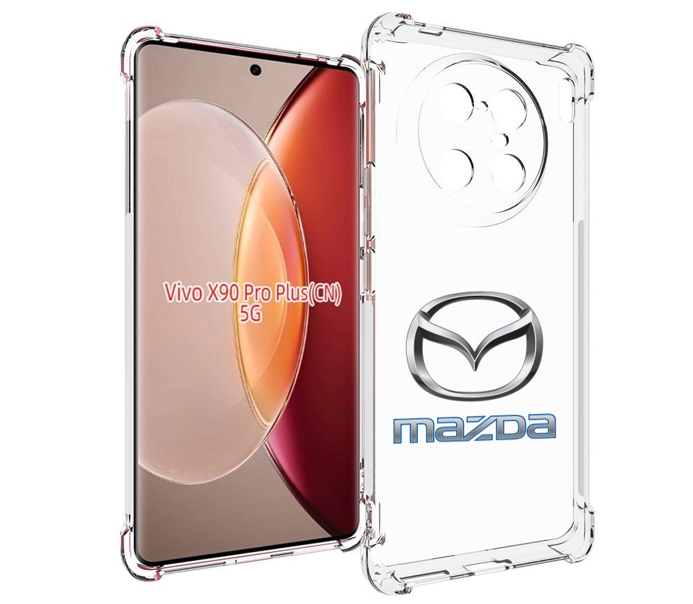 

Чехол MyPads mazda-мазда-4 мужской для Vivo X90 Pro Plus, Прозрачный, Tocco