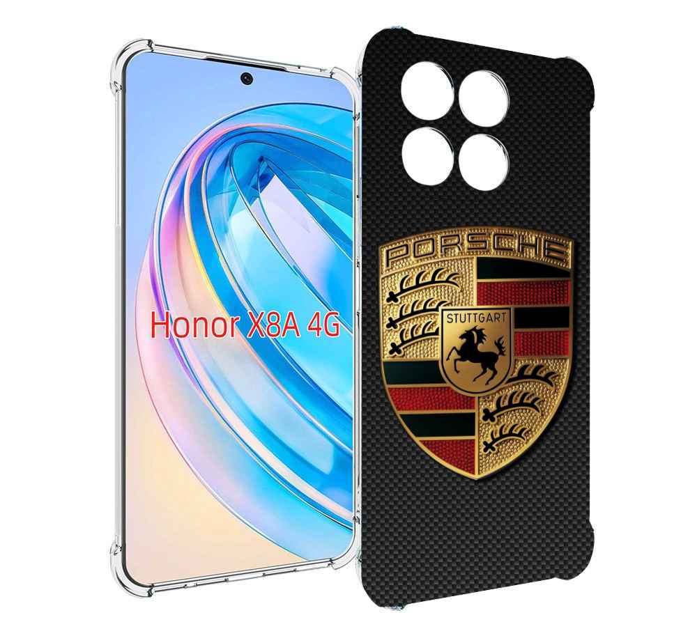 

Чехол MyPads порш porsche 1 для Honor X8a, Tocco